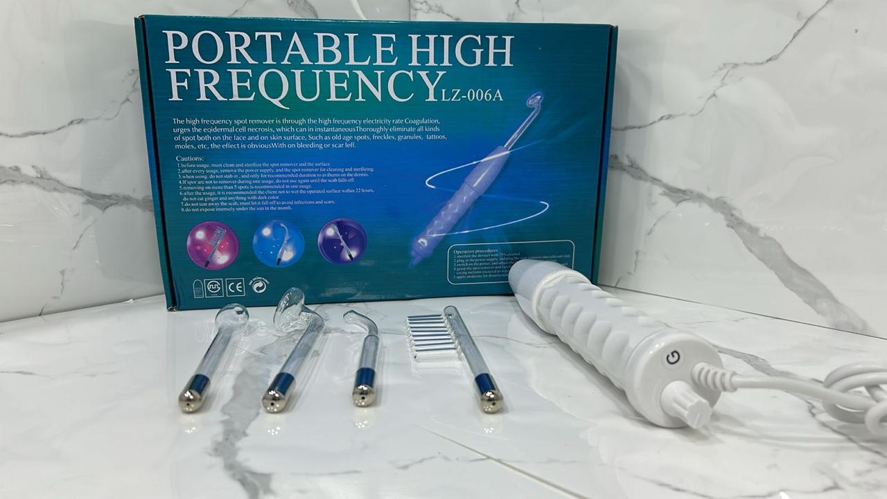 Masaje Alta Frecuencia Facial Electrodos